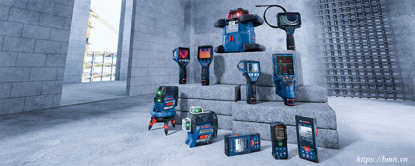 Bosch cung cấp các giải pháp đo lường có độ chính xác cao