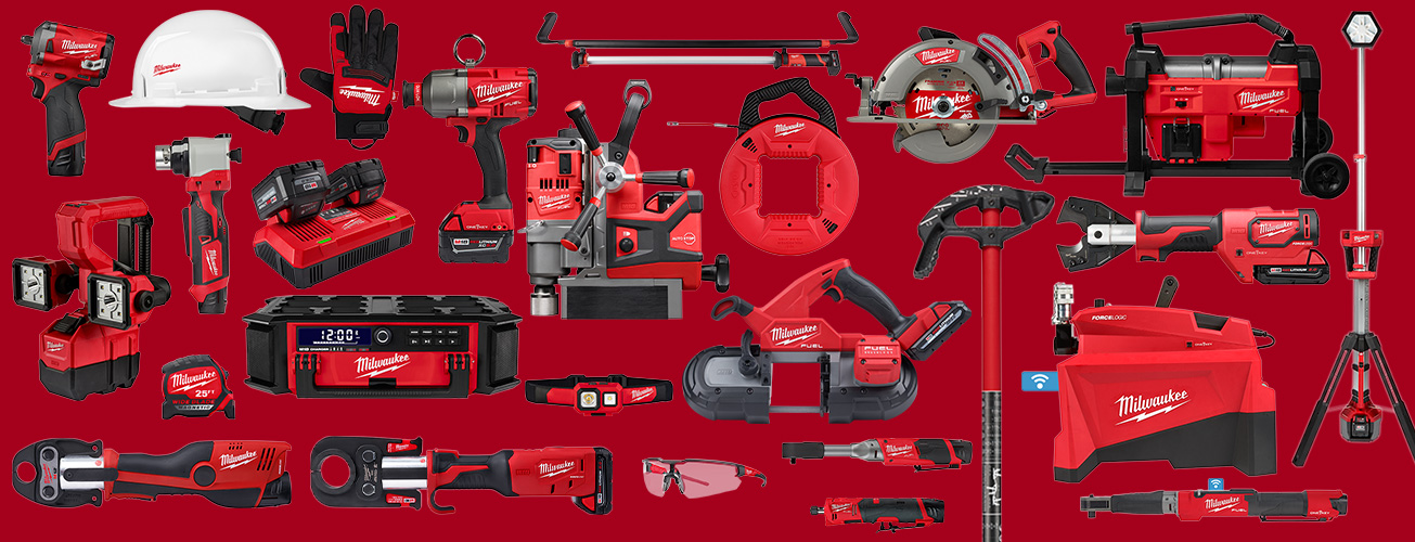 Dụng cụ cầm tay Milwaukee mang lại sự trợ giúp vượt trội cho mọi nhu cầu ứng dụng