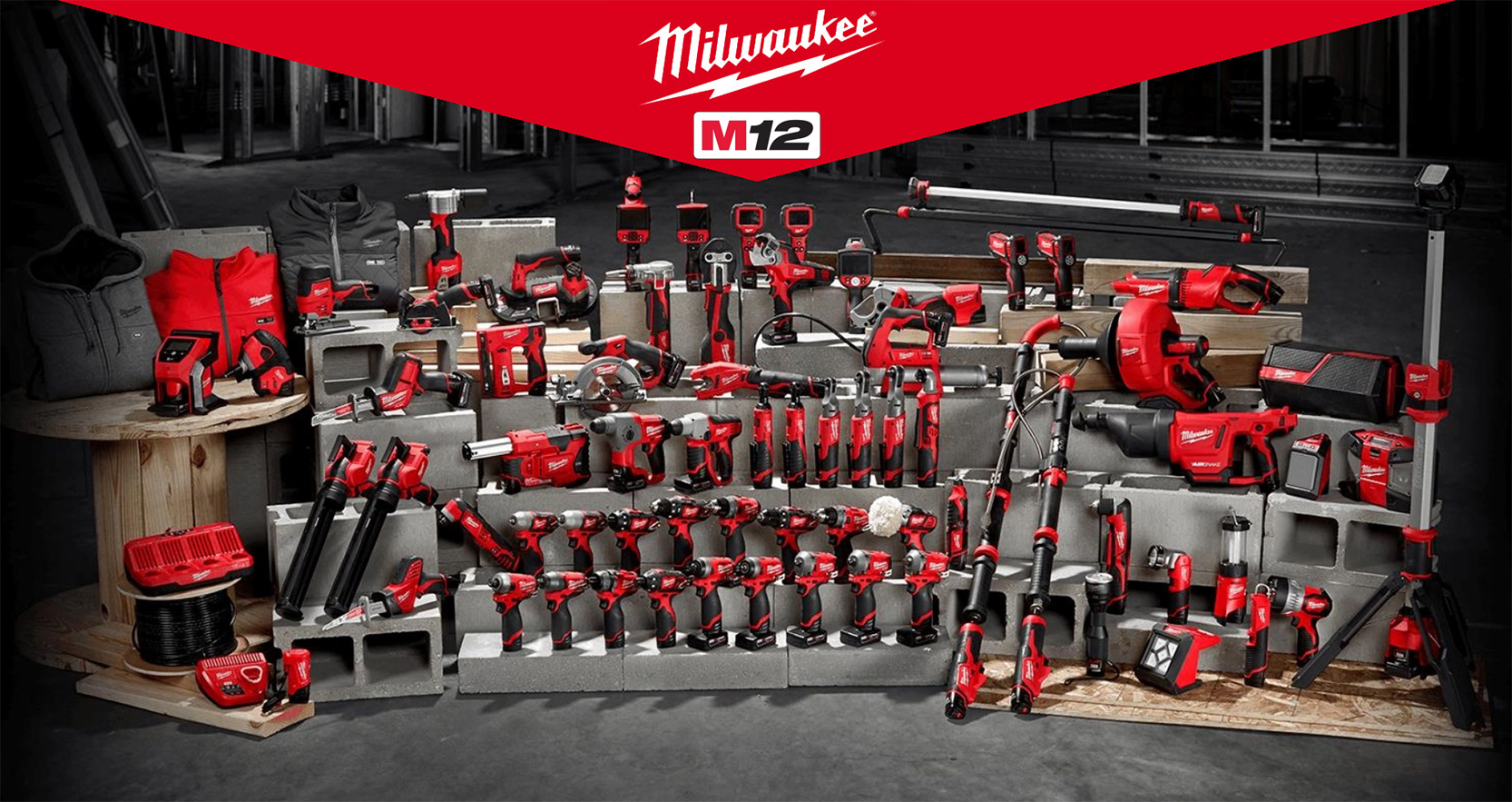 Hệ sinh thái M12 Milwaukee mang lại sự linh hoạt và chủ động hơn trong công việc